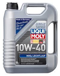 LIQUI MOLY 1931 LM MoS2 Leichtlauf 10W-40 SLCF, A3B4 Масло моторное полусинт. 5л